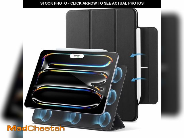 Lot 74-14333686 - ESR Case for iPad Pro 13 Inch (M5/M4) 2025/2024, Powerful Magnetic Attachment, Slim Trifold Stand Ca...