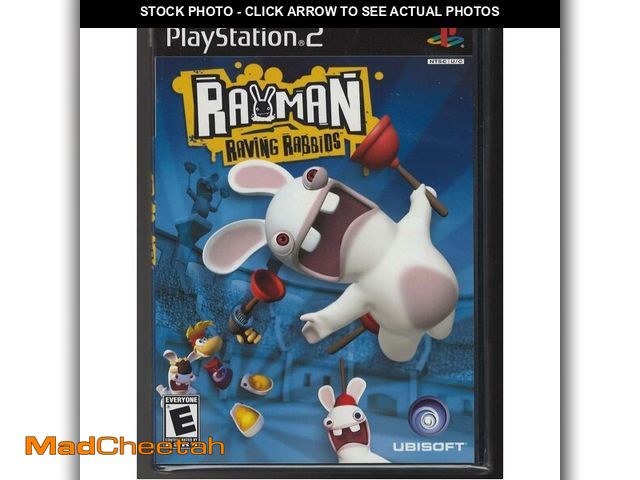 Lot 74-13629345 - Rayman Raving Rabbits - PlayStation 2 - UNUSED