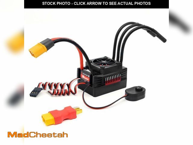 Lot 74-13625242 - GIXCEL Surpass Hobby Supersonic 60A Waterproof Dustproof Brushless ESC for 1/10 RC Car Compatible wi...