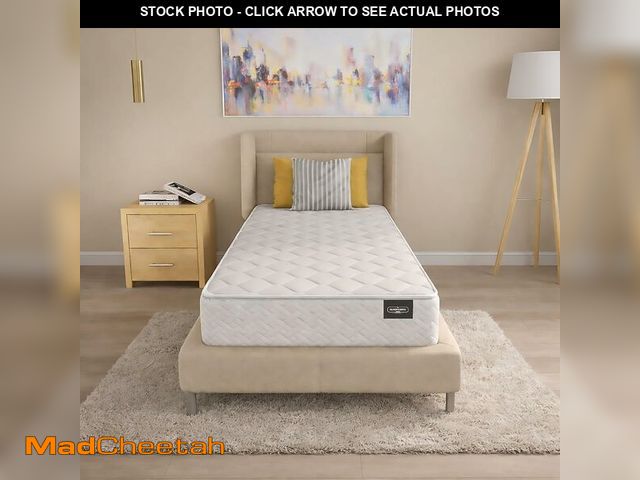 Lot 74-14068301 - OLIVER &amp; SMITH SINCE 1921 Twin Mattress 6 Inches 38X75 White - Medium Firm Hybrid for Bed - Twin...