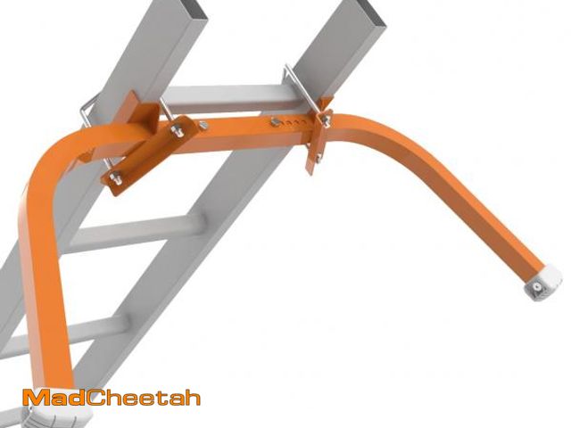 Lot 74-12438354 - Ladder Stabilizer, Extended Ladder Stabilizer Accessory for Roof Gutter, Wing Span/Wall Ladder Stand...