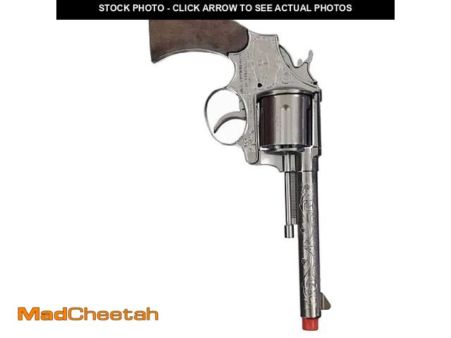 Lot 74-12606354 - PARRIS CLASSIC QUALITY TOYS EST. 1936 - Jesse James Pistol Holster Set, Solid Die-Cast Metal Toy Gun...