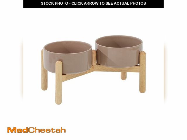 Lot 74-14427015 - Havniva Elevated Dog Bowls Ceramic Dog Bowls with Stand, Dog Food Bowl - UNUSED