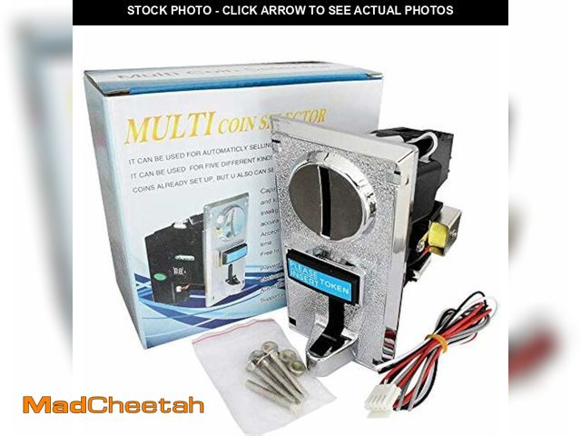 Lot 74-13520162 - BLEE 6 Type Coins CPU Multi Coins Acceptor Selector Programmable for Arcade Video Games Vending Wash...