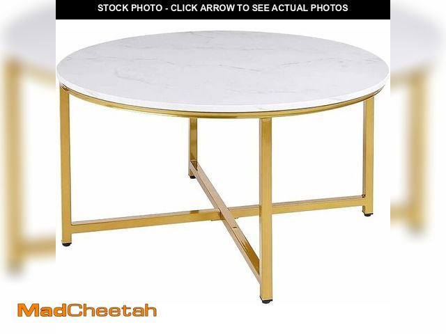 Lot 74-14067824 - AZL1 Life Concept Modern Round Coffee Table for Living Room, Sofa Center Table for Dining Room, Mode...