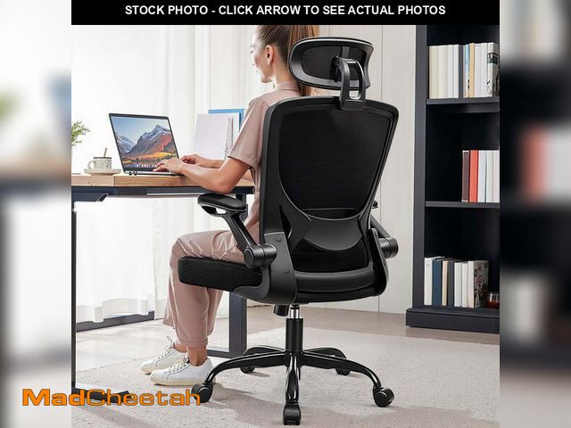 Lot 74-14608922 - COOLHUT Office Chair Ergonomic Desk Chair, High Back Office Chair with Headrest, Big and Tall Comfy ...
