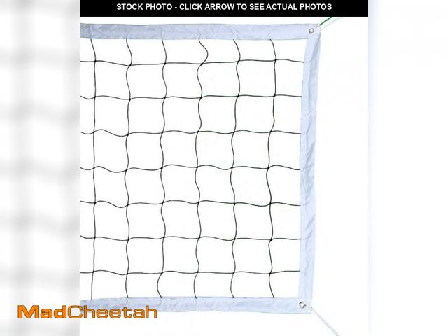 Lot 74-11909171 - Professional Volleyball Net With Aircraft Steel Cable - Heavy Duty for Outdoor, Backyard, Pool, Scho...