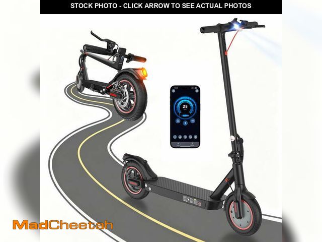 Lot 74-14438392 - iScooter 750W Electric Scooter, Top Speed 25 mph,10" Foldable E-Scooter for Adults with 36V 15Ah Bat...