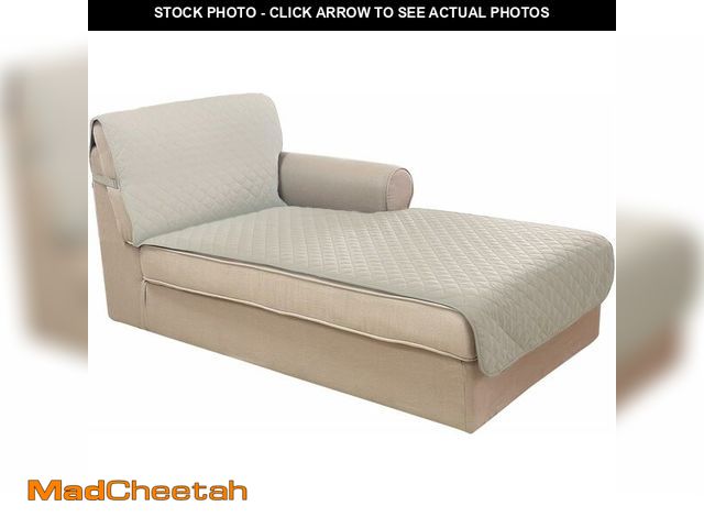 Lot 74-13710731 - U-NICE HOME Sectional Couch Cover for Dogs Chaise Lounge Reversible Sofa Cover Furniture Protector C...