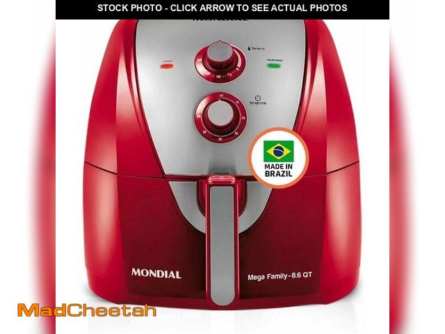 Lot 74-12818494 - Mondial Air Fryer - 8.6 Quart Extra-Large Air Fryer, 1800 Watts - Quick Heat Circulation Technology,...
