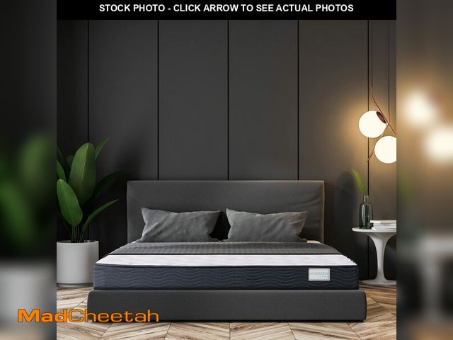 Lot 74-12661361 - 12 Inch Hybrid Support Mattress/Bed-in-a-Box/CertiPUR-US Certified Foam, Queen (NOVHM-S) - UNUSED