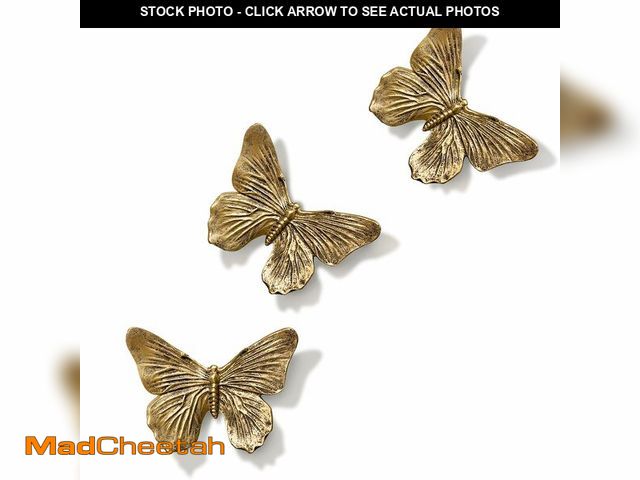 Lot 74-14048482 - GUSFREUD 3D Butterfly Wall Decor Set Ã¢â¬â Resin Wall Decorations for Living Room, Bedroom, Garde...
