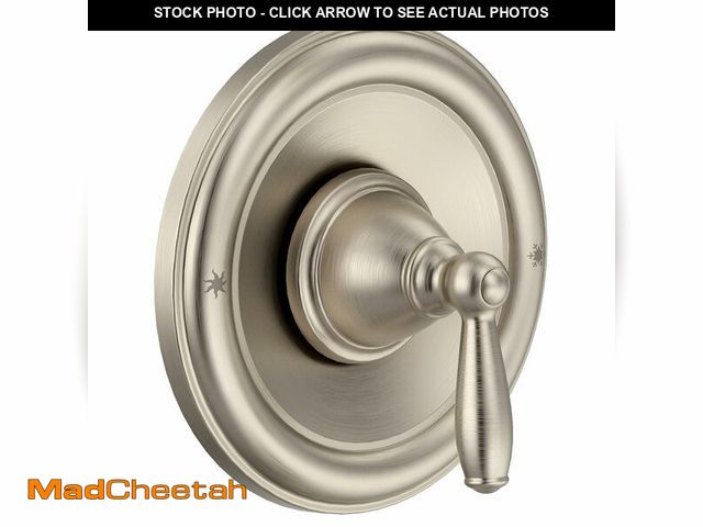 Lot 74-13627870 - Moen Brantford Brushed Nickel Traditional 1-Handle Posi-Temp Pressure Balancing Valve Trim Kit, Valv...