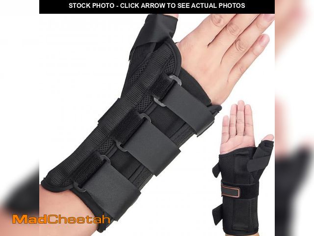 Lot 74-12053352 - Wrist Brace &amp; Thumb Spica Splint, for De Quervain's Tenosynovitis, Tendonitis, Carpal Tunnel &am...