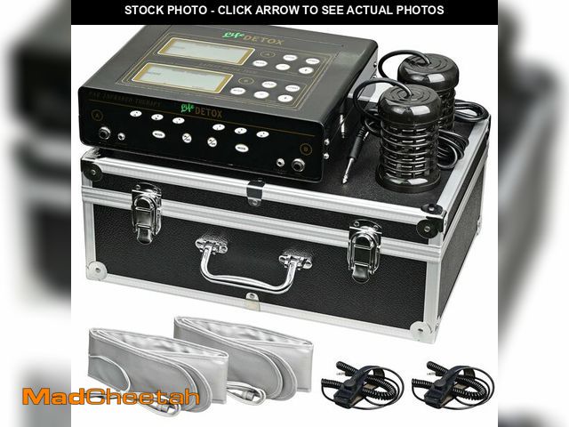 Lot 74-12713188 - Ionic Foot Bath Detox Machine, Dual Foot Spa System with Dual LCD Display, Foot Chi Cleanse Machine ...