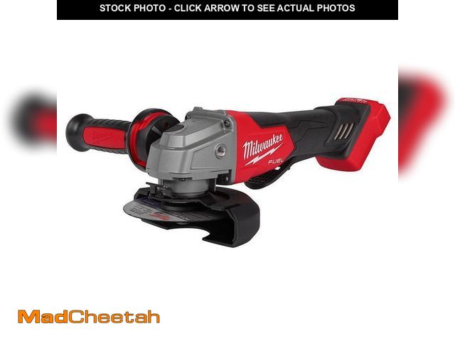 Lot 74-13056662 - Milwaukee M18 FUEL 18V Lithium-Ion Brushless Cordless 4-1/2 in./5 in. Grinder w/Paddle Switch (Tool-...