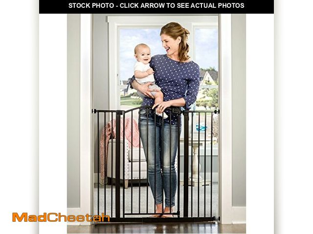 Lot 74-12762366 - Regalo Heritage &amp; Home Multi-Style Extra Wide 39-Inch Baby Safety Gate, Award Winning Brand, Inc...