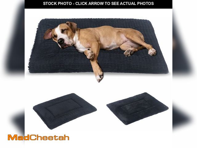 Lot 74-10898597 - BVAGSS Dog Bed Mat,Reversible Dog Crate Pad, Memory Foam Dog Beds, Soft Warm Pet Cushion for Small M...