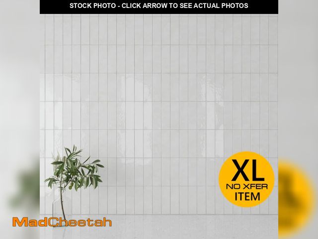 Lot 74-12682201 - 14 Boxes- Spanish Allure Porcelain 12 in. x 24 in. x 9mm Wall Tile Case - White (5 PCS, 10.76 Sq. Ft...