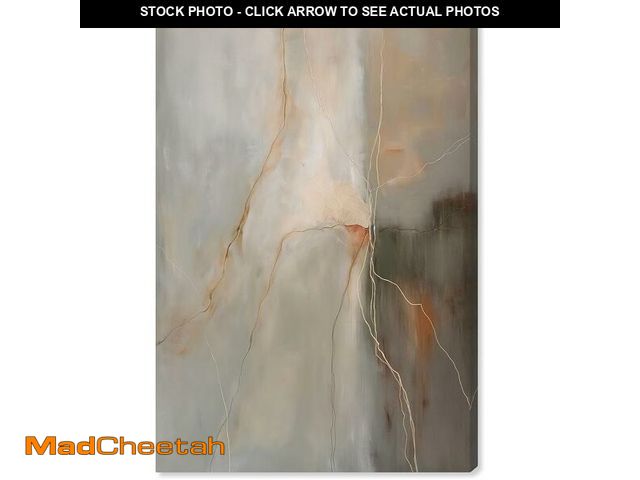 Lot 74-13835512 - Art Remedy Fiery Traces III Canvas Minimalist Abstract, Gallery Wrapped, 24" x 36" - UNUSED
