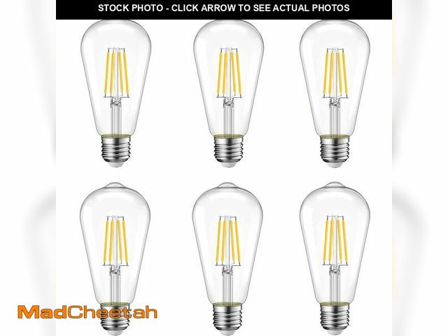 Lot 74-14058576 - Dimmable Vintage Edison LED Bulb,Antique 40W Vintage Edison Bulb,E26 Light Bulb 400 Lumens Warm Whit...