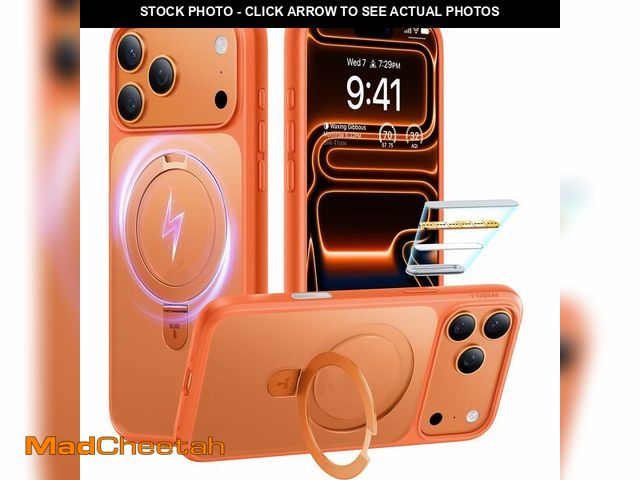Lot 74-14153918 - TORRAS for iPhone 17 Pro Case with Stand, Fit for MagSafe, 4X Military Drop Protection, Camera Contr...
