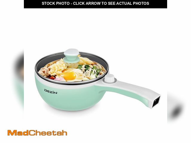 Lot 74-12699919 - Dezin Hot Pot Electric Upgraded, Non-Stick SautÃÂ© Pan, Rapid Noodles Electric Pot, 1.5L Mini Porta...