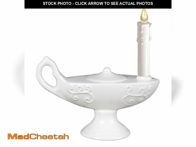 Lot 74-14430749 - Prestige Medical Ceramic 1897 Battery Powered Nurse Graduation Lamp, Large - UNUSED