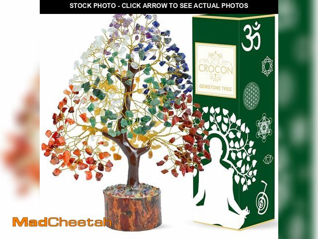 Lot 74-12706444 - The Original 7 Chakra Crystal Tree Birthday Gifts for Women, Healing Crystal Tree of Life Sister bir...
