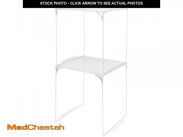 Lot 74-12303558 - AUECOOME Locker Organizer Shelf Stackable Extra Locker Shelf for School Locker Organizer Storage Cab...
