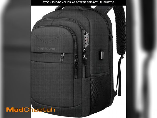 Lot 74-11557947 - Travel Backpack, Large Carry on Backpack, 17 Inch Laptop Bag, Big Sturdy TSA-Friendly with USB Port ...