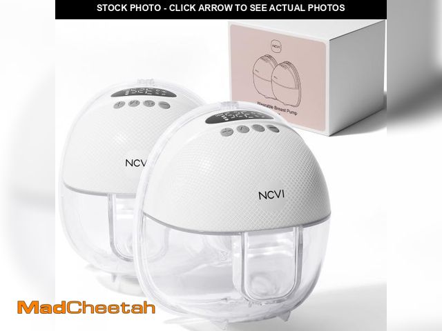Lot 74-12310694 - NCVI Breast Pump Hands Free 8131, Wearable Breastfeeding Pump with 4 Modes &amp; 9 Levels, Portable ...