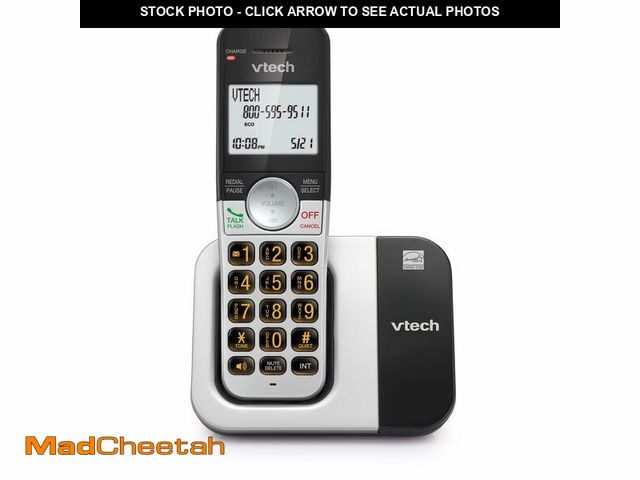 Lot 74-14066184 - VTech DECT 6.0 Cordless Phone Ã¢â¬â Interference-Free Sound, Large Backlit Display, Big Buttons, ...