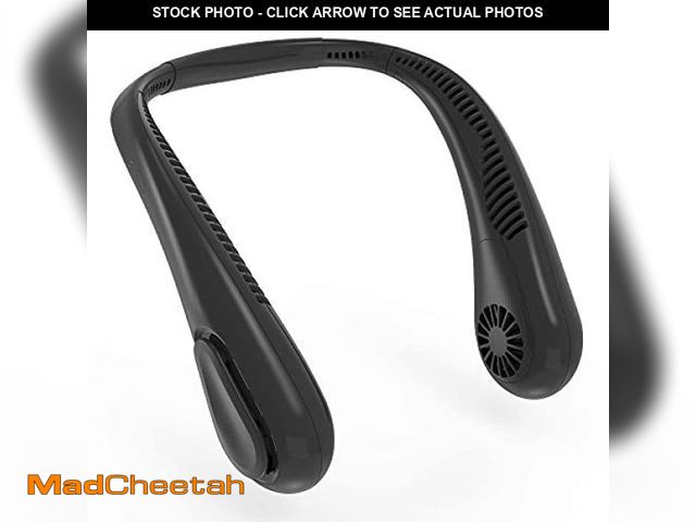 Lot 74-12330682 - Portable Bladeless Neck Fan, 5000mAh Rechargeable Battery, 3 Speeds, Workout Essential, 360ÃÂ°Airfl...