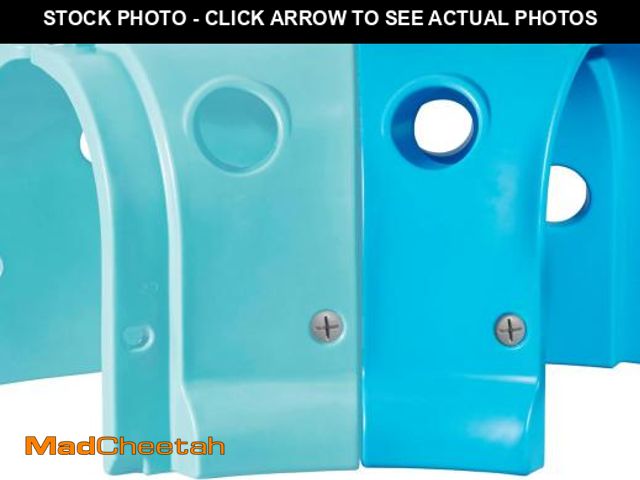 Lot 74-12029440 - ECR4Kids Willow Climb-N-Crawl Whale, 2-Section Extension Set, Add-on Item, Cyan/Capri Blue - UNUSED