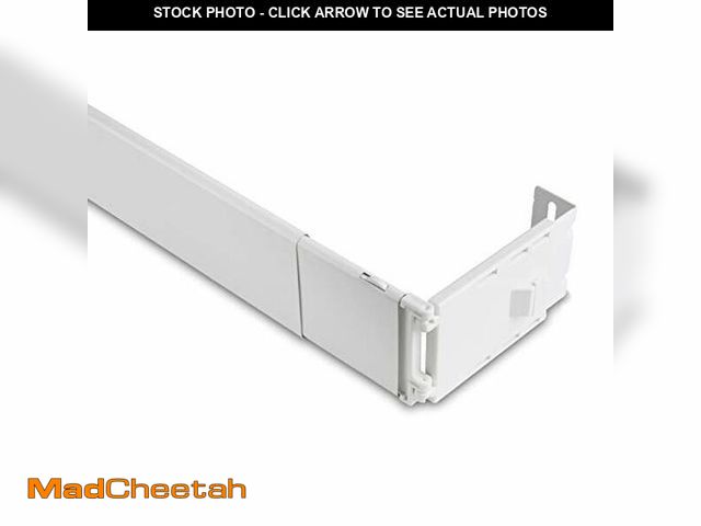 Lot 74-12573416 - Wide Pocket Curtain Rod 48-84 inch - UNUSED