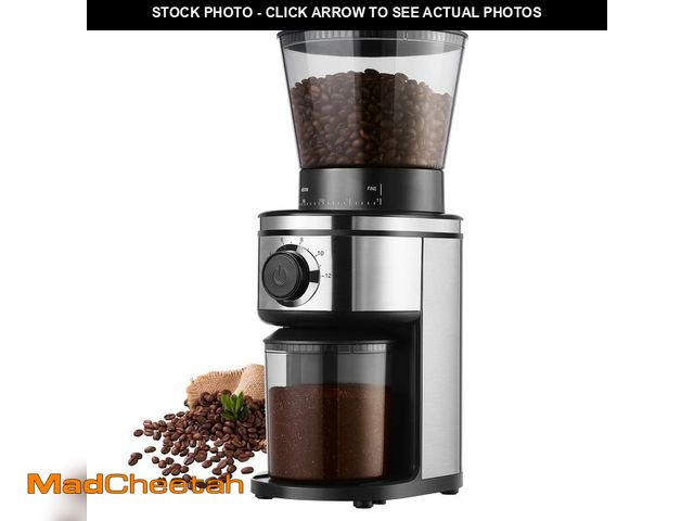Lot 74-14062977 - Ollygrin Burr Coffee Grinder, Electric Conical Coffee Bean Grinder With 30 Adjustable Grind Settings...