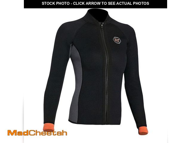 Lot 74-14154814 - Wetsuit Top Jacket Women Men 3MM Neoprene Long Sleeve Dive Scuba Wet Suit Shirt, 2MM 1.5MM Warm Fron...