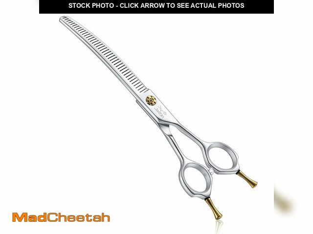 Lot 74-13950970 - JASON Dog Thinners for Grooming - 7" Down-curved Blender Scissors with 30%-35% Thinning Rate, Japane...