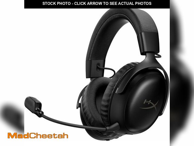 Lot 74-14318294 - HyperX Cloud III S Ã¢â¬â Wireless Gaming Headset for Multi-Platform, 2.4GHz, Bluetooth, Battery L...