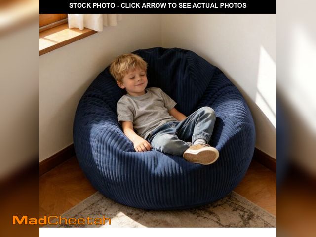 Lot 74-14284635 - ENBAOHUI Bean Bag Chairs with Memory Foam Chairs for Kids Teens Toddler Faux Fur Sofa Chair with Han...
