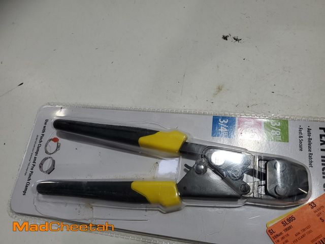 Lot 74-12528953 - Apollo 3/8 in., 1/2 in. and 3/4 in. PEX-B Quick-Cinch Clamp Tool - USED