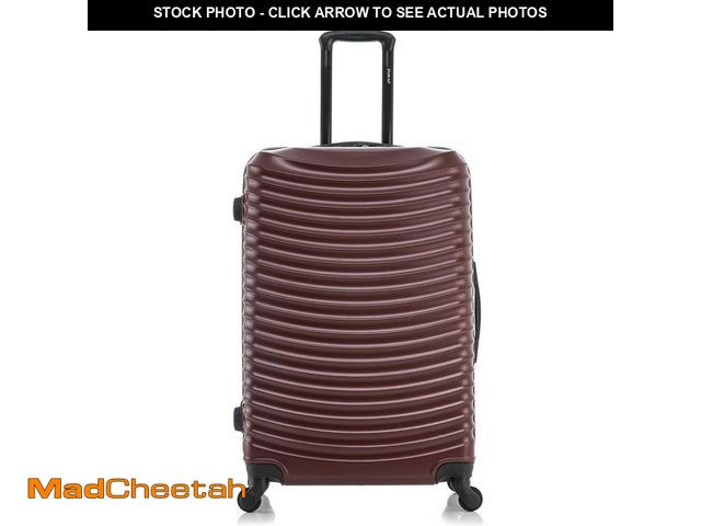 Lot 74-12464956 - DUKAP 24 in. Wine Adly Lightweight Hardside Spinner - UNUSED