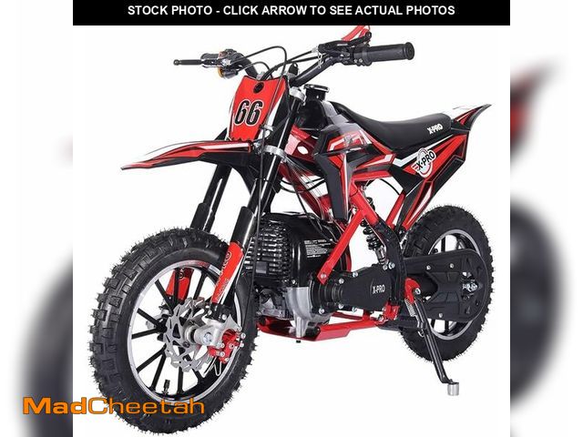 Lot 74-13745034 - (SOME DAMAGE) X-Pro Brand New Hawk 40cc Gas Power 4 Stroke Mini Pit Dirt Bike Pull Start for kids wi...