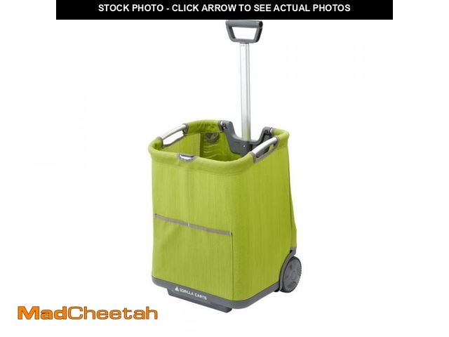 Lot 74-12423425 - Gorilla Carts Soft-Sided Folding Cart (Model #GCSS-11G-COM)  50 Lbs. Capacity  All-Weather Breathabl...