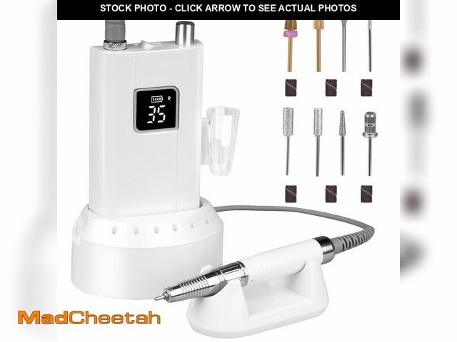 Lot 74-13629125 - Professionl Nail Drill,80w Brushless Pro Electric Nail Drill 35000rpm HoMove Cordless Nail Efile, Hi...