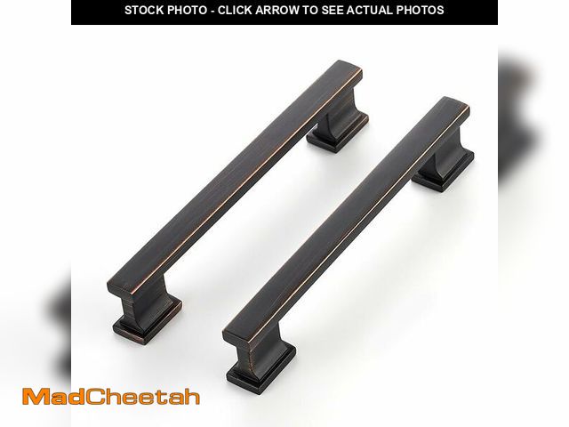 Lot 74-14479231 - Oil Rubbed Bronze Cabinet Pulls, 5 Inch (128mm), 20 Pack, Heavy Duty - UNUSED
