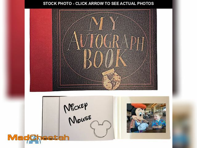Lot 74-13622129 - Autograph book photo album Combo. Disney World Accessories for Trip to Disneyland or Disney Cruise E...