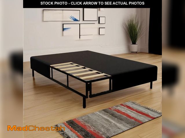 Lot 74-12263365 - Boyd Sleep King Size Omni Base 2-in-1 Metal Bed Frame or Foundation, Easy Assembly, Removable Legs, ...