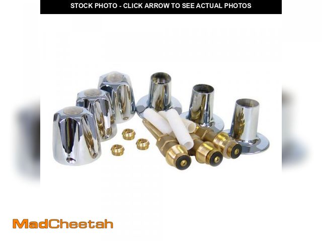 Lot 74-12162926 - *SEE DETAILS* Everbilt 3-Handle Shower Valve Rebuild Kit for Price/Pfister Tub/Shower Faucets Replac...